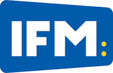 Logo de IFM Radio, média tunisien accompagné par Ridha Bouzguenda