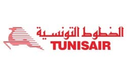 Logo de Tunisair, compagnie aérienne nationale accompagnée par Ridha Bouzguenda
