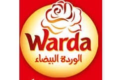 Logo de Warda, marque tunisienne accompagnée par Ridha Bouzguenda